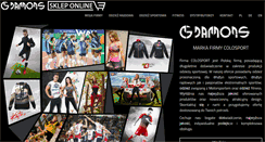 Desktop Screenshot of damons-fashion.com